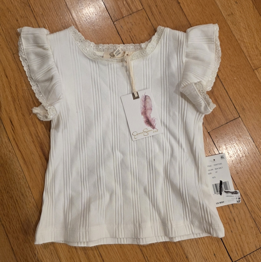 Jessica Simpson Ribbed Tee